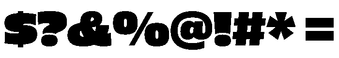 Smashing Regular Font OTHER CHARS