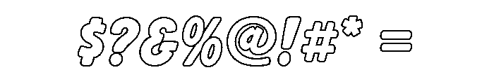 Smor Extra Bold Font OTHER CHARS