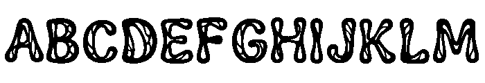 SMILE INSIDE Regular Font UPPERCASE
