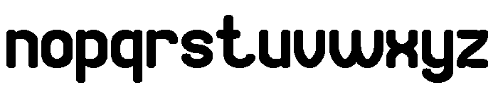 SMILE WORLD Bold Font LOWERCASE