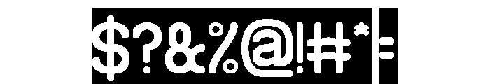 SMILE WORLD-Inverse Font OTHER CHARS