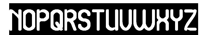 SMILE WORLD-Inverse Font UPPERCASE