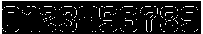 SMILING WAVE-Hollow-Inverse Font OTHER CHARS