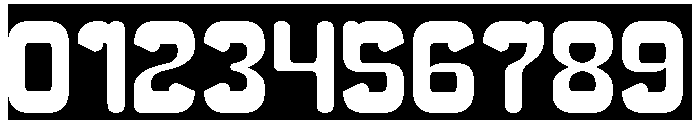 SMILING WAVE-Inverse Font OTHER CHARS