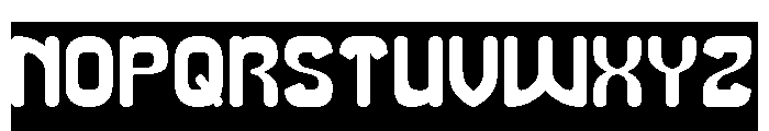 SMILING WAVE-Inverse Font UPPERCASE