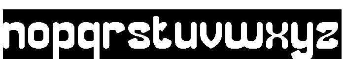 SMILING WAVE-Inverse Font LOWERCASE