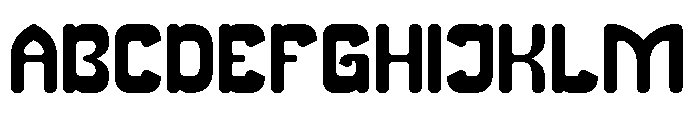 SMILING WAVE Font UPPERCASE