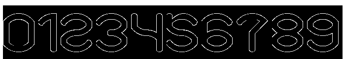 SMOOTH INNOVATION-Hollow-Invers Font OTHER CHARS
