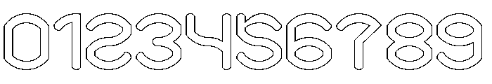 SMOOTH INNOVATION-Hollow Font OTHER CHARS