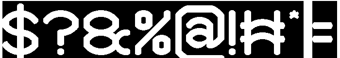 SMOOTH INNOVATION-Inverse Font OTHER CHARS