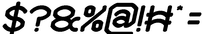 SMOOTH INNOVATION Italic Font OTHER CHARS