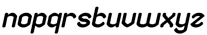 SMOOTH INNOVATION Italic Font LOWERCASE