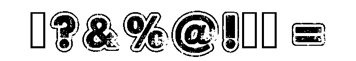 Smack Dog Regular Font OTHER CHARS