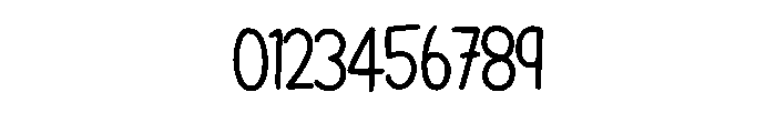 Small Cap Kid Cartoon B Regular Font OTHER CHARS