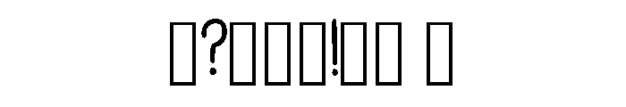 Small Cap Kid Cartoon B Regular Font OTHER CHARS