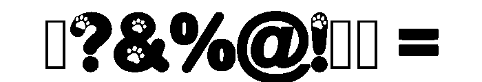 Small Dog Regular Font OTHER CHARS