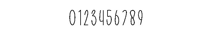 Small Notes Font OTHER CHARS