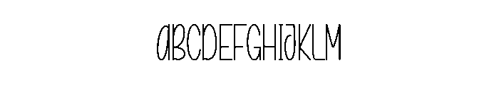 Small Notes Font UPPERCASE