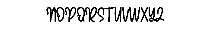 Small Smile Font UPPERCASE