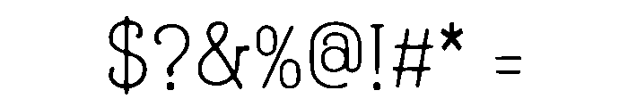Small Text Font OTHER CHARS