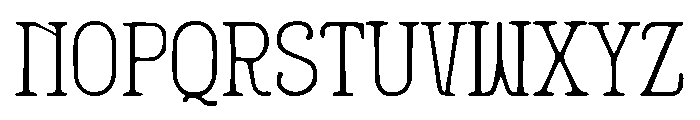 Small Text Font UPPERCASE