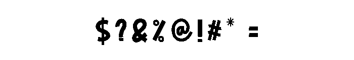 Small Wings Font OTHER CHARS