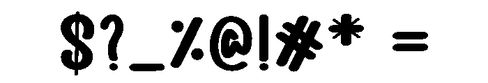 Smart Action Font OTHER CHARS
