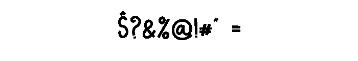 Smart And Bright Font OTHER CHARS