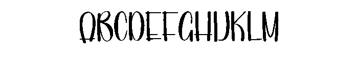 Smart Babys Font UPPERCASE