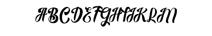 Smart Beauty Font UPPERCASE