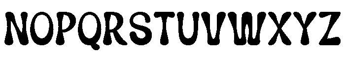 Smart Chunky Font LOWERCASE