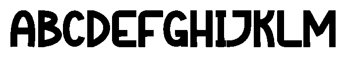 Smart Circle Font UPPERCASE