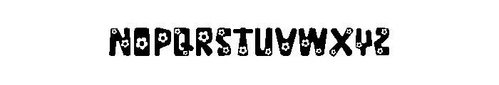 Smart Daisys Font LOWERCASE