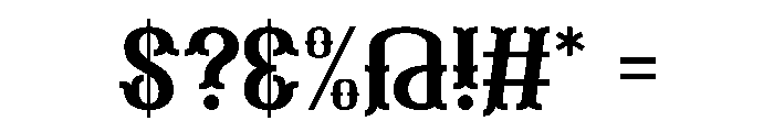 Smart Elegant Regular Font OTHER CHARS