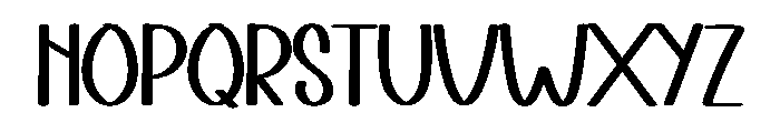 Smart Humen Font UPPERCASE