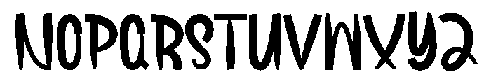 Smart Laddie Font LOWERCASE