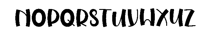 Smart Music Font LOWERCASE