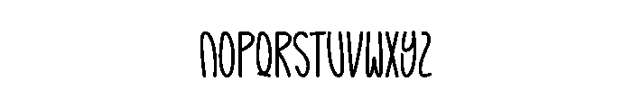 Smart Physical Font LOWERCASE