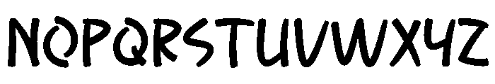 Smart Quotes Font UPPERCASE