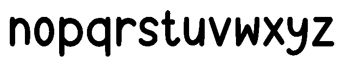 Smart Steps Font LOWERCASE
