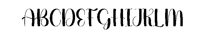 Smart Thinking Font UPPERCASE