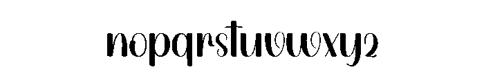 Smart Thinking Font LOWERCASE