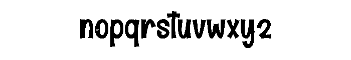 Smart Valentine Font LOWERCASE