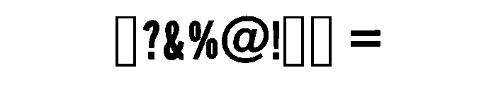 Smartclass Regular Font OTHER CHARS