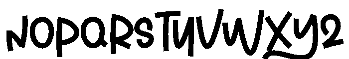 Smarter Starter Font LOWERCASE