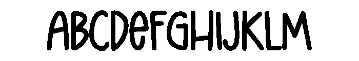 Smartest Font UPPERCASE