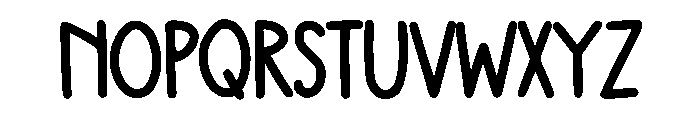 Smartest Font UPPERCASE