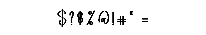 Smarthome Font OTHER CHARS