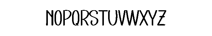 Smarthome Font UPPERCASE