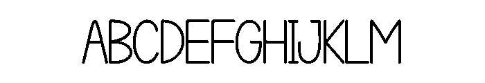Smartime Font UPPERCASE
